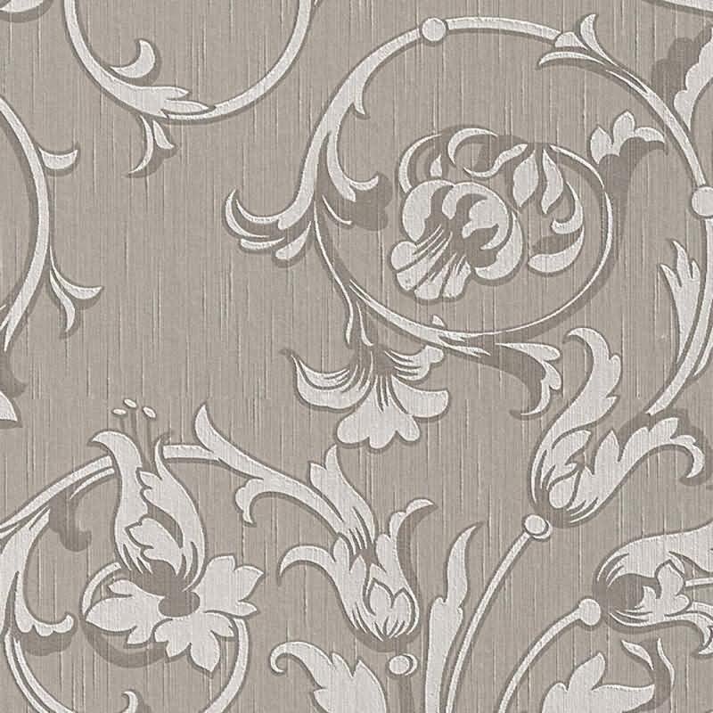 Tapete Grau, Silber Architects Paper Textiltapete (956336)