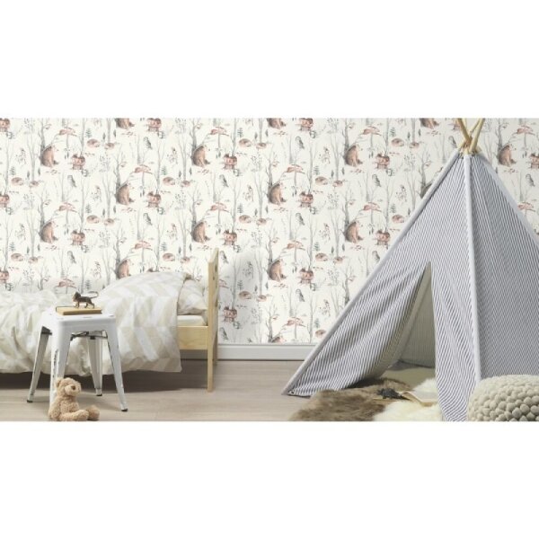 Tapete Braun, Grau Rasch Vliestapete (300048)