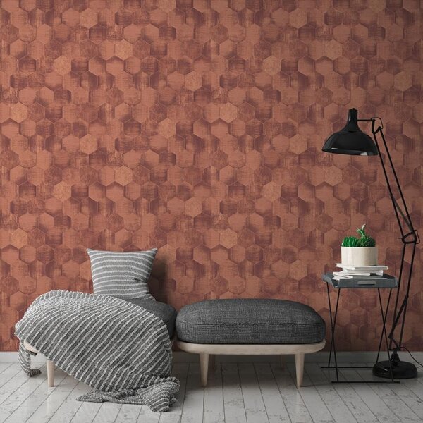 Tapete Braun, Rot SALE AS-Creation Vliestapete 363305