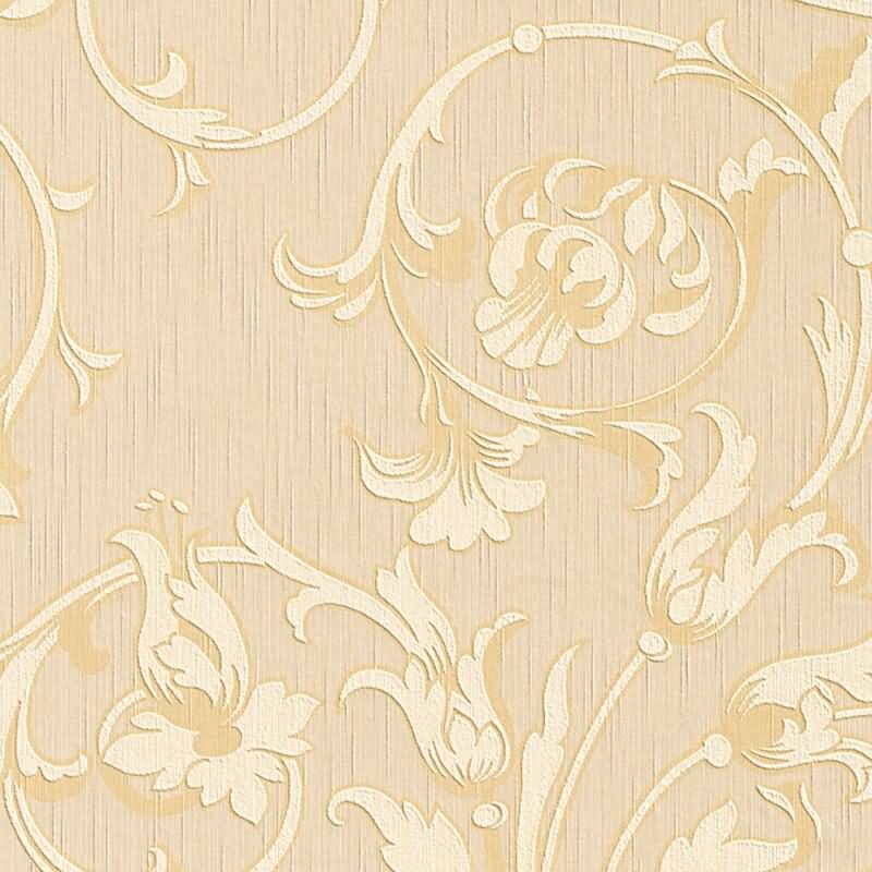 Tapete Gelb, Vanille Architects Paper Textiltapete (956332)