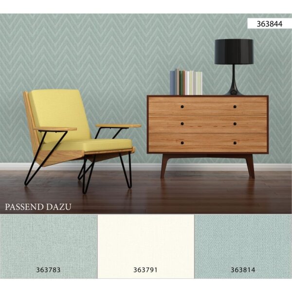 Tapete Türkis livingwalls Vliestapete (363814)