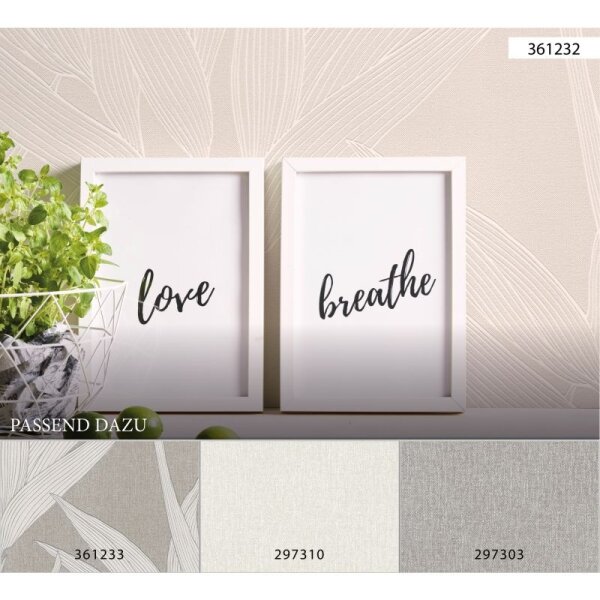 Tapete Beige, Creme livingwalls Vliestapete (297310)