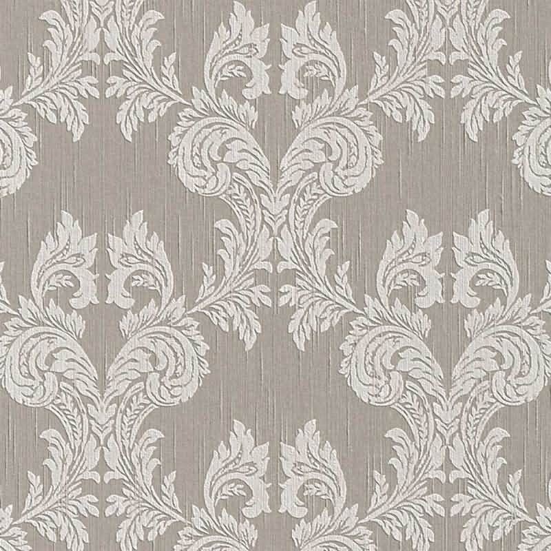 Tapete Grau, Silber Architects Paper Textiltapete (956306)