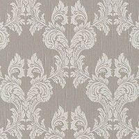 Tapete Grau, Silber Architects Paper Textiltapete (956306)