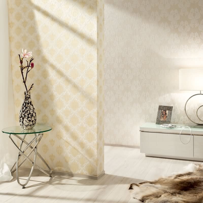 Tapete Lila, Flieder Architects Paper Textiltapete (956305)