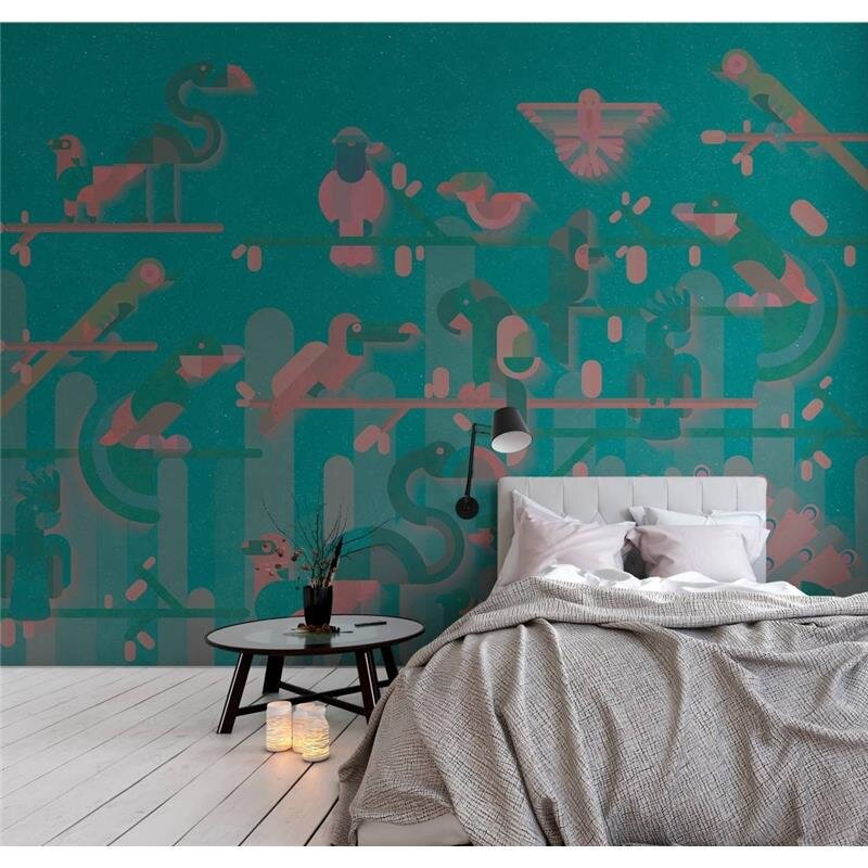 Digitaldruck-Tapete Flamingo 2 livingwalls (DD110956)