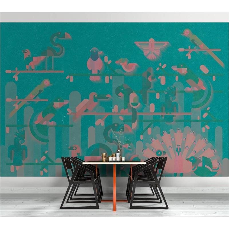 Digitaldruck-Tapete Flamingo 2 livingwalls (DD110956)