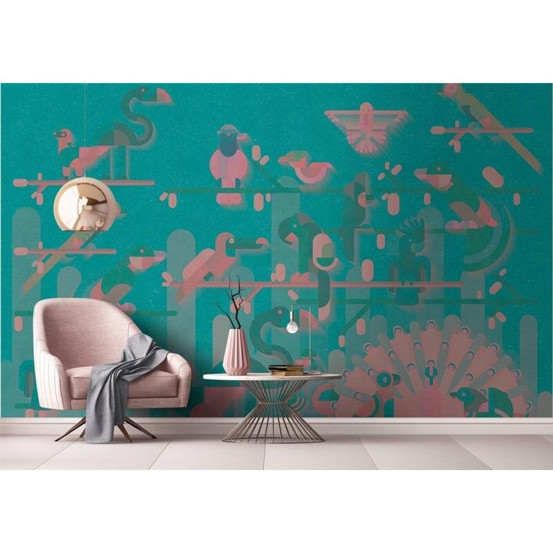 Digitaldruck-Tapete Flamingo 2 livingwalls (DD110956)