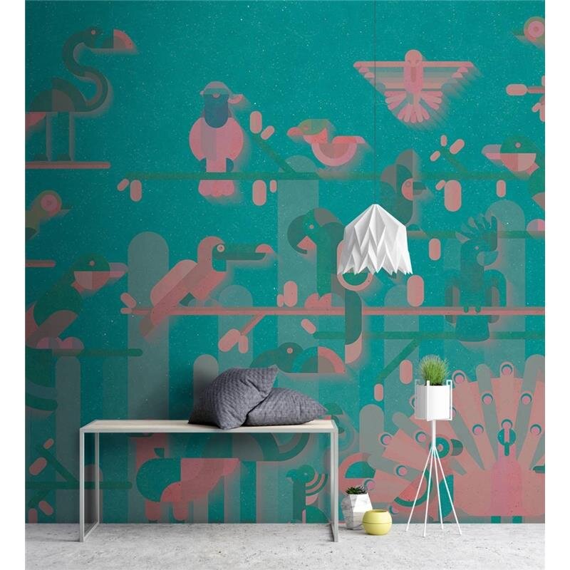 Digitaldruck-Tapete Flamingo 2 livingwalls (DD110956)