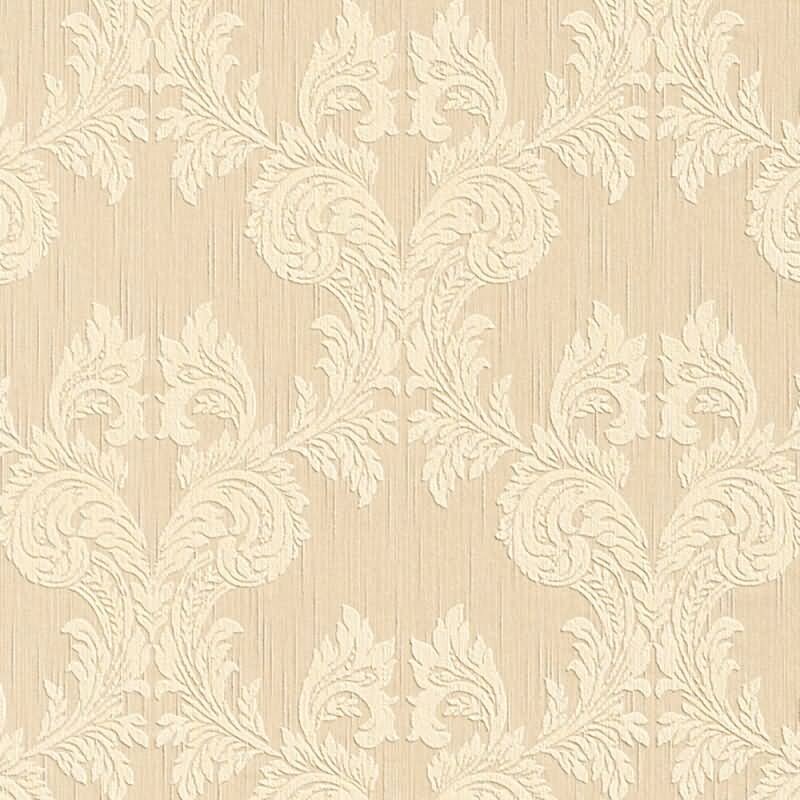 Tapete Gelb, Vanille Architects Paper Textiltapete (956302)