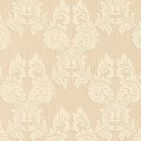 Tapete Gelb, Vanille Architects Paper Textiltapete (956302)