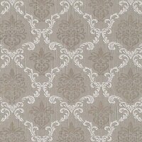 Tapete Grau, Silber Architects Paper Textiltapete (956296)