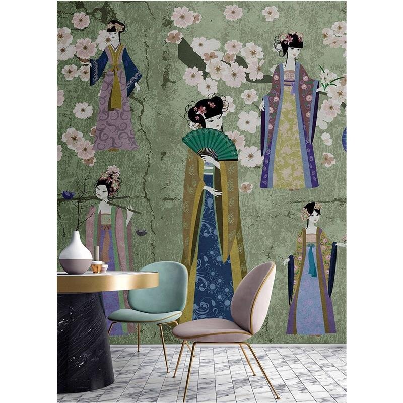 Digitaldruck-Tapete Kimono 1 livingwalls (DD110811)