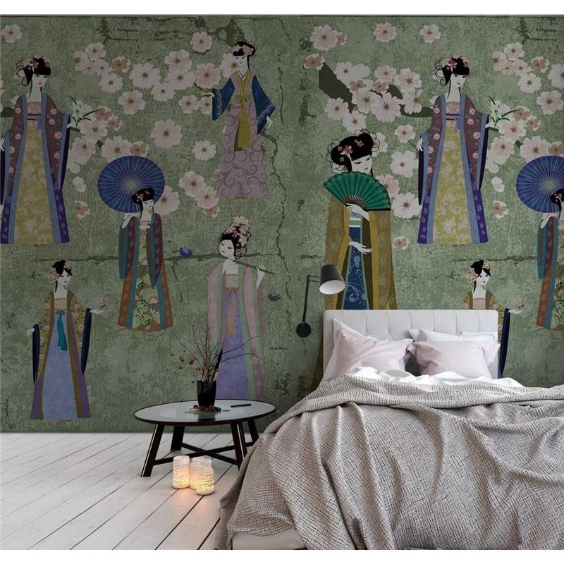 Digitaldruck-Tapete Kimono 1 livingwalls (DD110811)