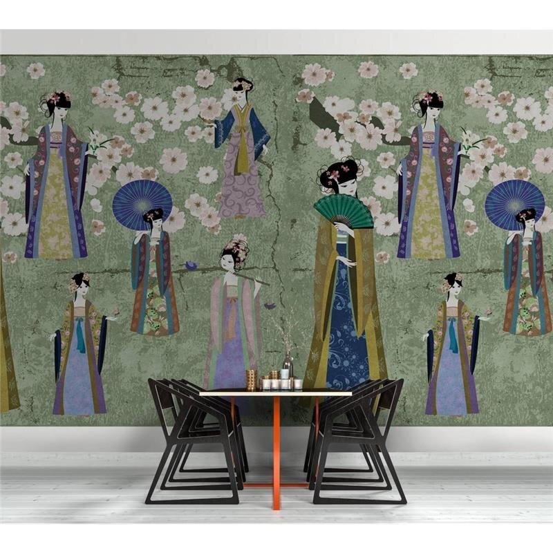 Digitaldruck-Tapete Kimono 1 livingwalls (DD110811)