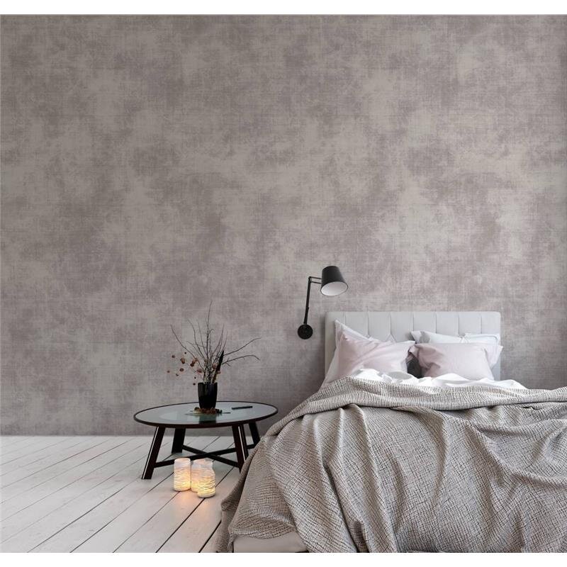 Digitaldruck-Tapete Greige Canvas 2 livingwalls (DD110806)