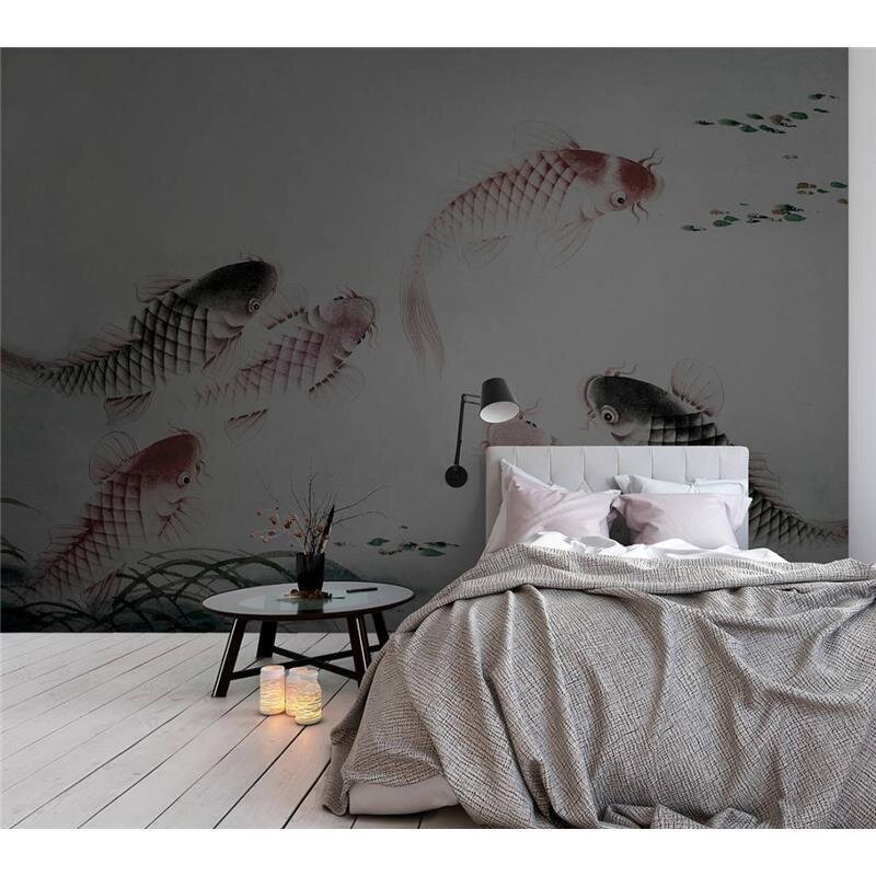 Digitaldruck-Tapete Dancing Kois 2 livingwalls (DD110776)