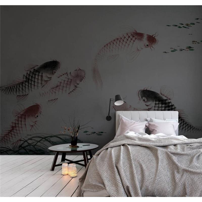 Digitaldruck-Tapete Dancing Kois 2 livingwalls (DD110776)