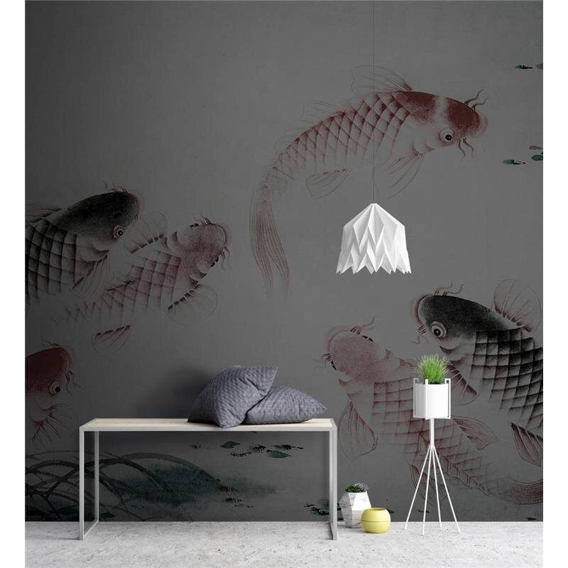Digitaldruck-Tapete Dancing Kois 2 livingwalls (DD110776)