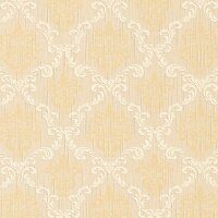 Tapete Gelb, Vanille Architects Paper Textiltapete (956292)