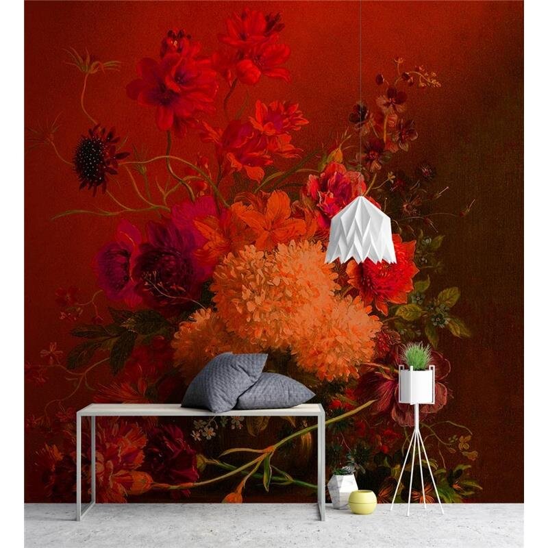 Digitaldruck-Tapete Bouquet Vibrant 1 livingwalls (DD110701)