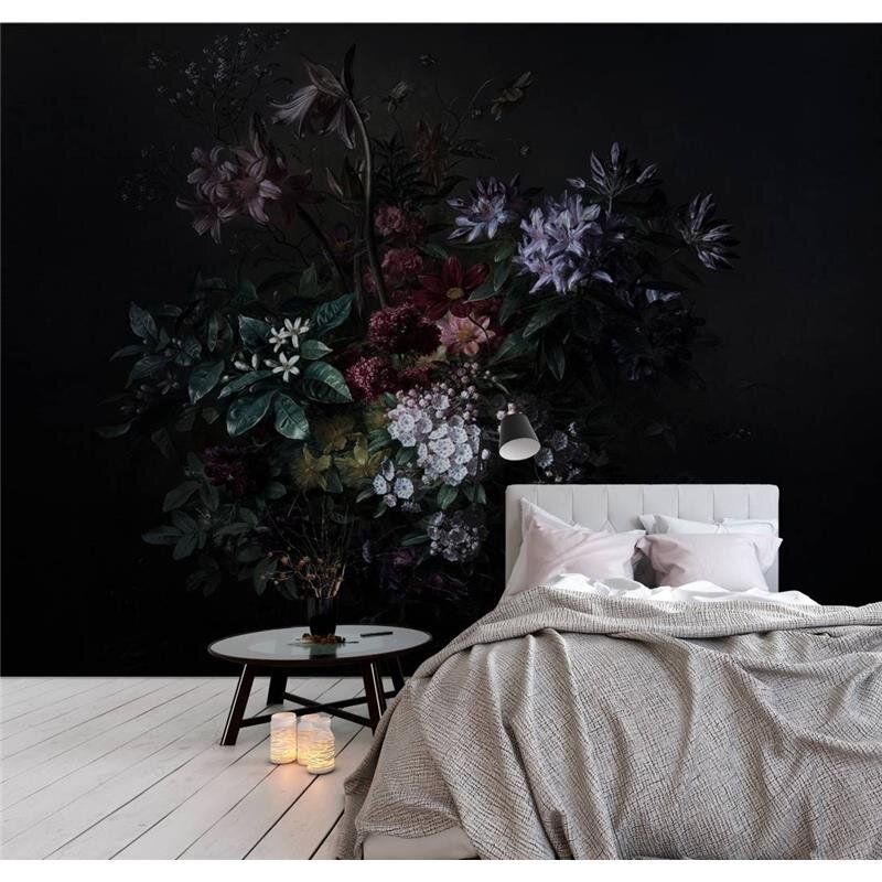 Digitaldruck-Tapete Bouquet noir 2 livingwalls (DD110636)