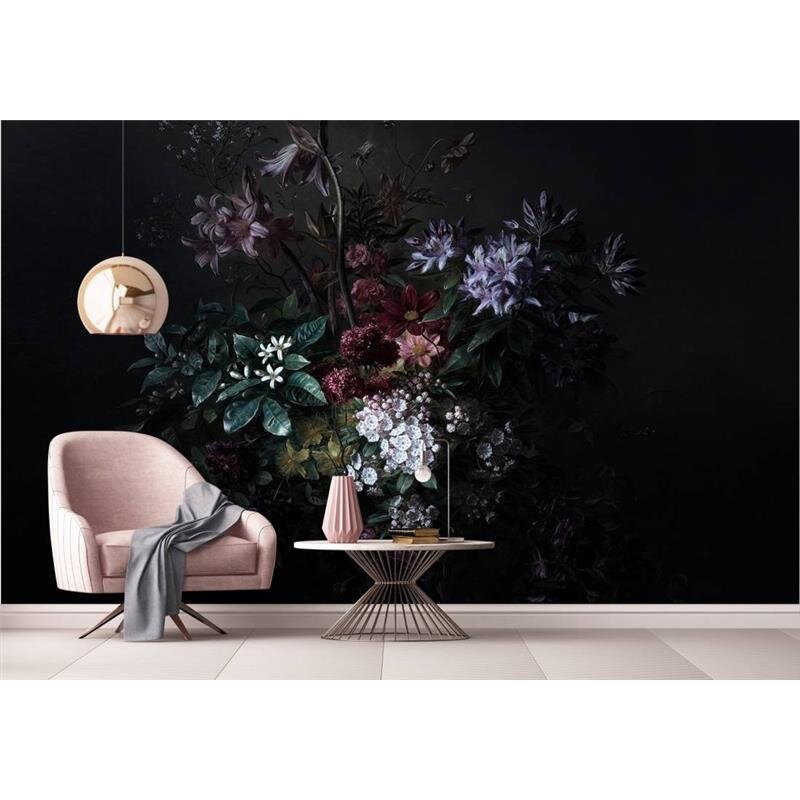 Digitaldruck-Tapete Bouquet noir 2 livingwalls (DD110636)