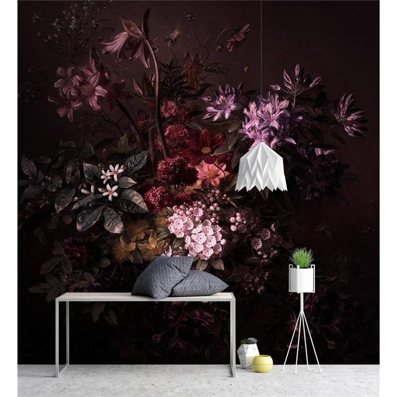 Digitaldruck-Tapete Bouquet noir 1 livingwalls (DD110631)