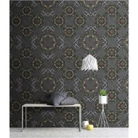 Digitaldruck-Tapete Graphite 3 livingwalls (DD110591)