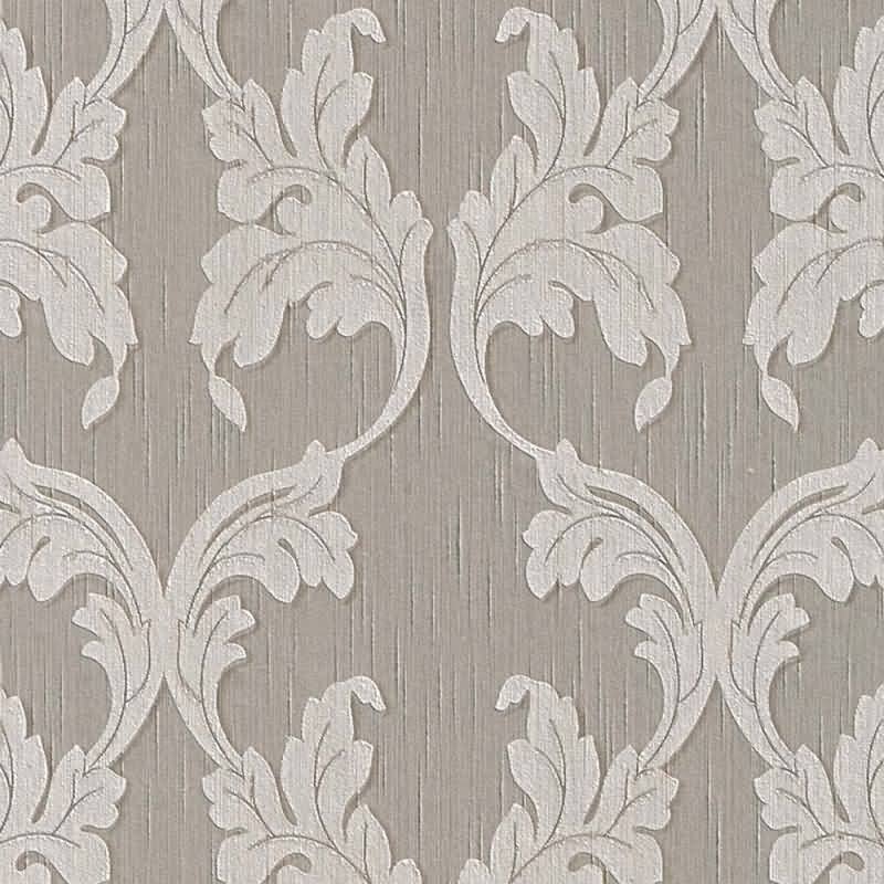 Tapete Grau, Silber Architects Paper Textiltapete (956286)