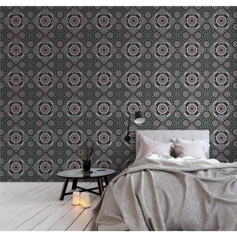 DD110566 Digitaldruck-Tapete Reed 1 Mosaik Kachel Fliese Bunt Vliestapete livingwalls