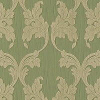 Tapete Gr&uuml;n Architects Paper Textiltapete (956284)