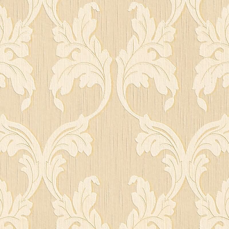 Tapete Gelb, Vanille Architects Paper Textiltapete (956282)