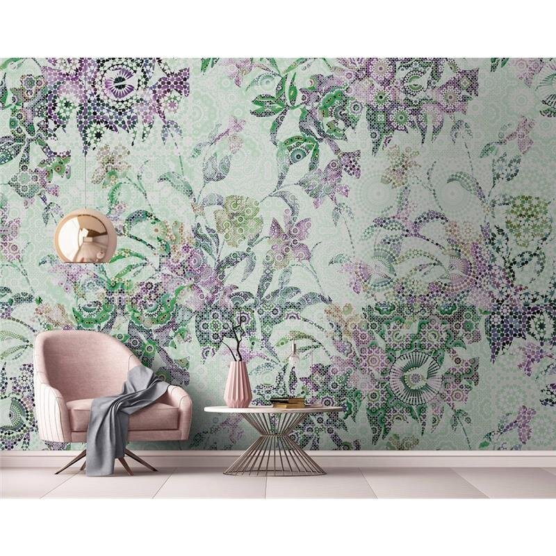 Digitaldruck-Tapete Mosaic Leaves 2 livingwalls (DD110291)