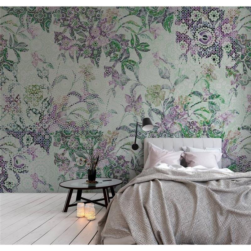 Digitaldruck-Tapete Mosaic Leaves 2 livingwalls (DD110291)