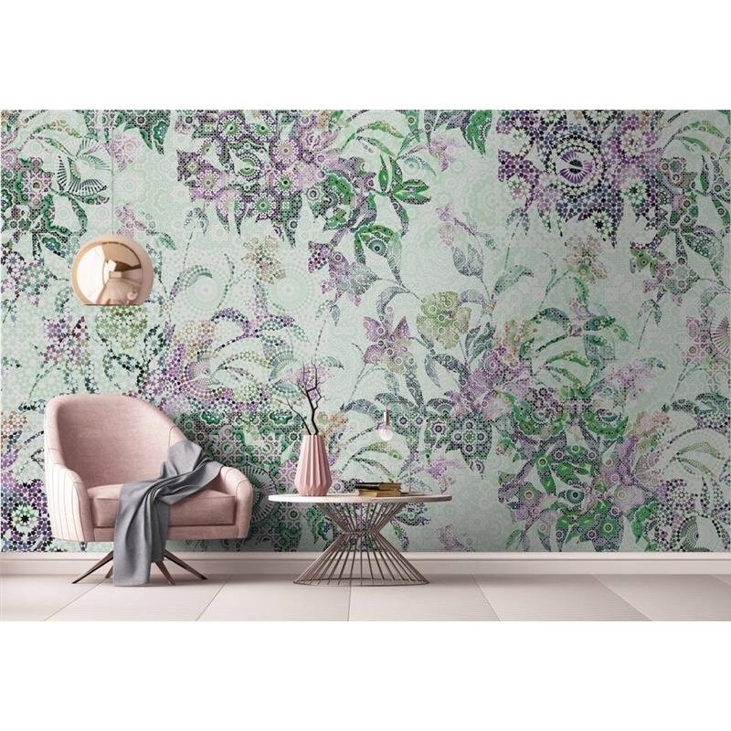 Digitaldruck-Tapete Mosaic Leaves 2 livingwalls (DD110291)