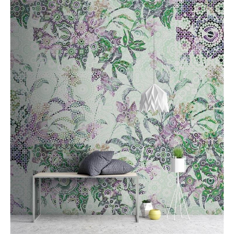 Digitaldruck-Tapete Mosaic Leaves 2 livingwalls (DD110291)