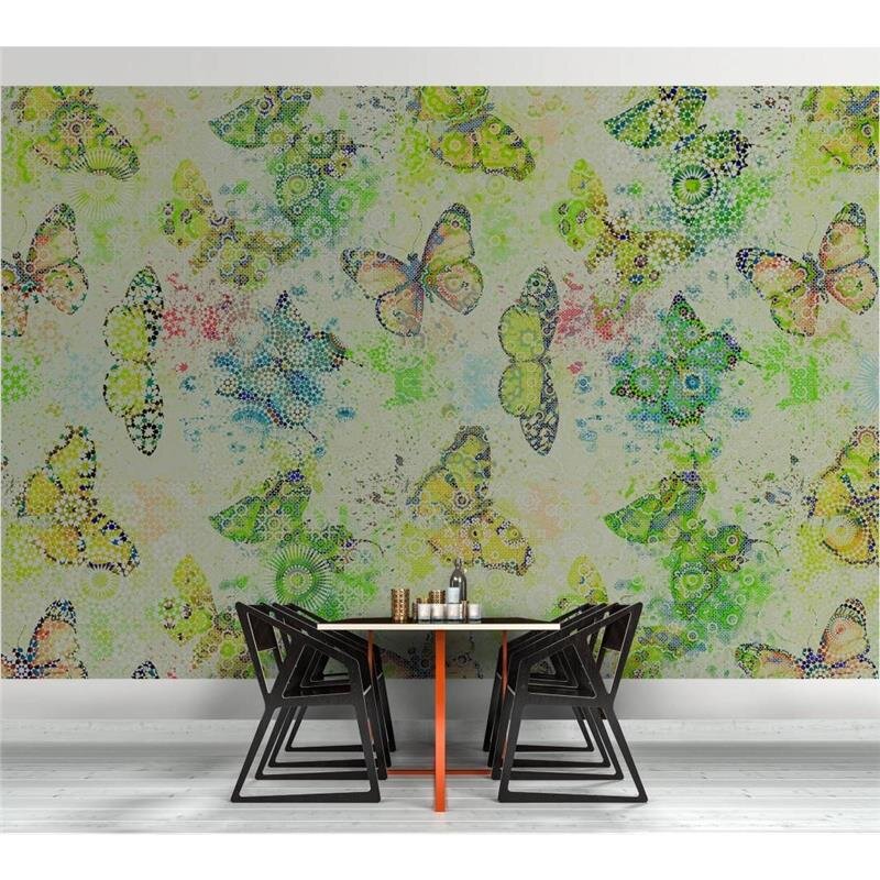 Digitaldruck-Tapete Mosaic Butterflies 3 livingwalls (DD110271)