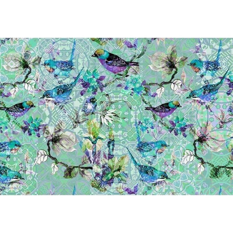 Digitaldruck-Tapete Mosaic Birds 3 livingwalls (DD110256)