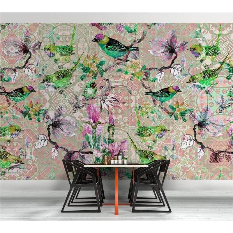 Digitaldruck-Tapete Mosaic Birds 2 livingwalls (DD110251)