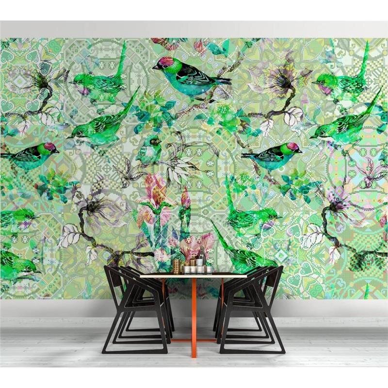 Digitaldruck-Tapete Mosaic Birds 1 livingwalls (DD110246)