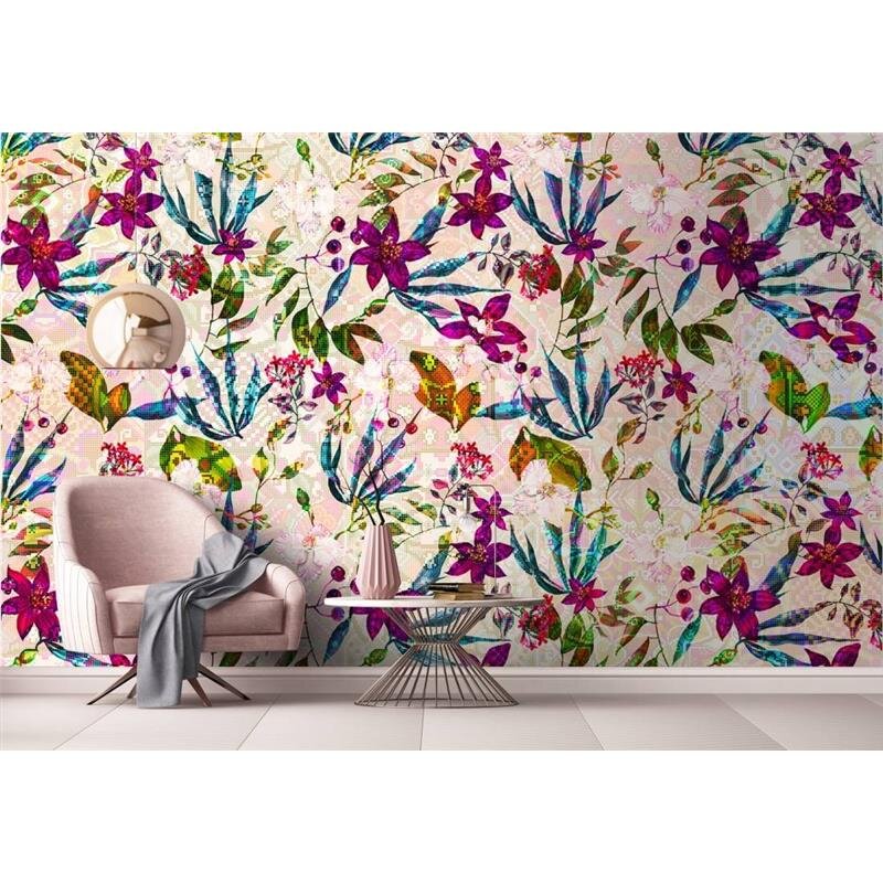 Digitaldruck-Tapete Mosaic Blossom 2 livingwalls (DD110241)