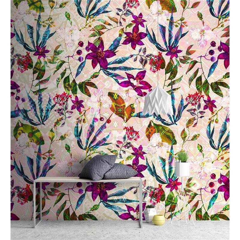 Digitaldruck-Tapete Mosaic Blossom 2 livingwalls (DD110241)
