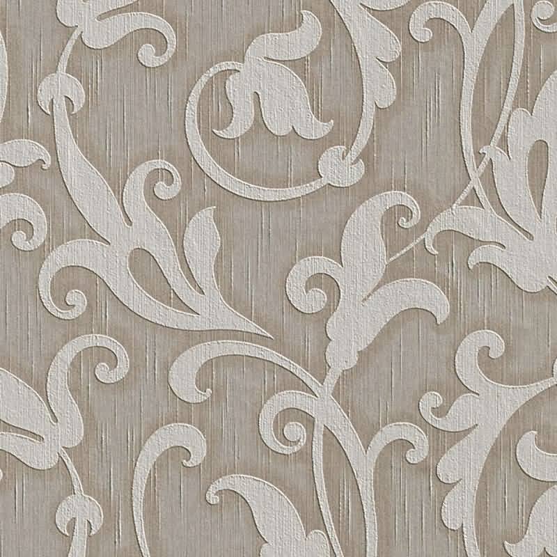 Tapete Grau, Silber Architects Paper Textiltapete (954906)