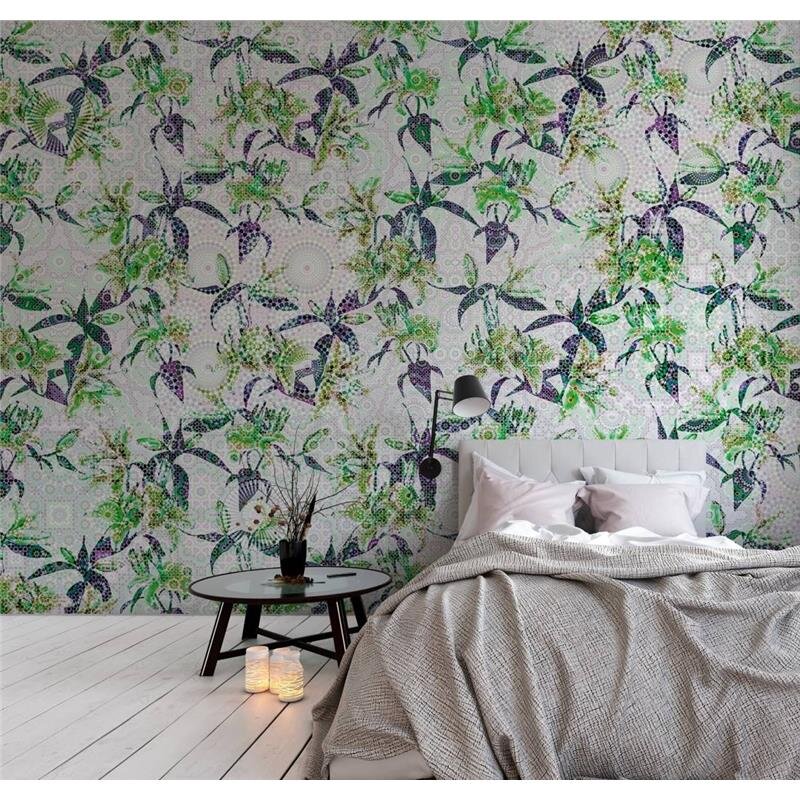 Digitaldruck-Tapete Mosaic Lilies 3 livingwalls (DD110221)