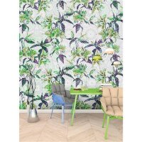 Digitaldruck-Tapete Mosaic Lilies 3 livingwalls (DD110221)