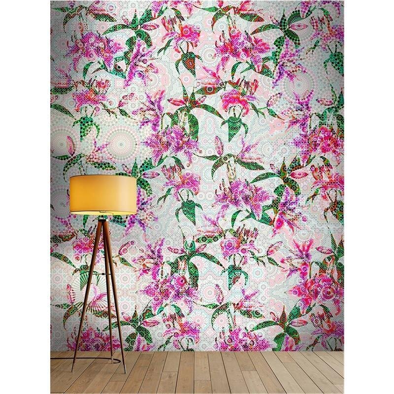Digitaldruck-Tapete Mosaic Lilies 2 livingwalls (DD110216)