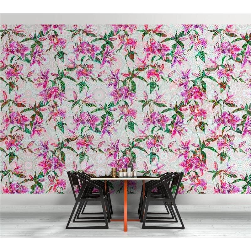 Digitaldruck-Tapete Mosaic Lilies 2 livingwalls (DD110216)