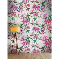 Digitaldruck-Tapete Mosaic Lilies 2 livingwalls (DD110216)