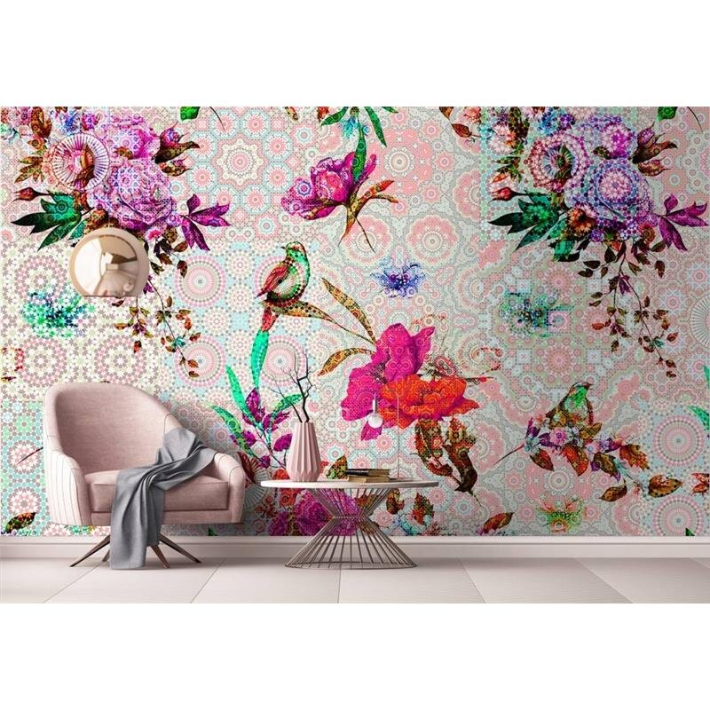 Digitaldruck-Tapete Mosaic Garden 2 livingwalls (DD110196)